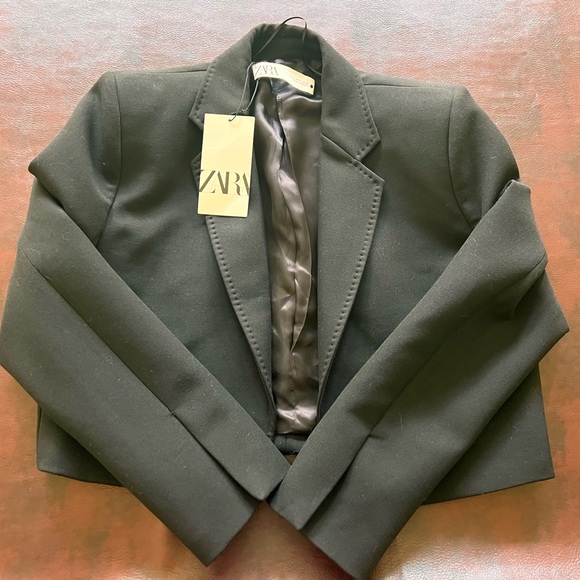 Zara Blazer, Black Size Small NWT - Picture 3 of 8